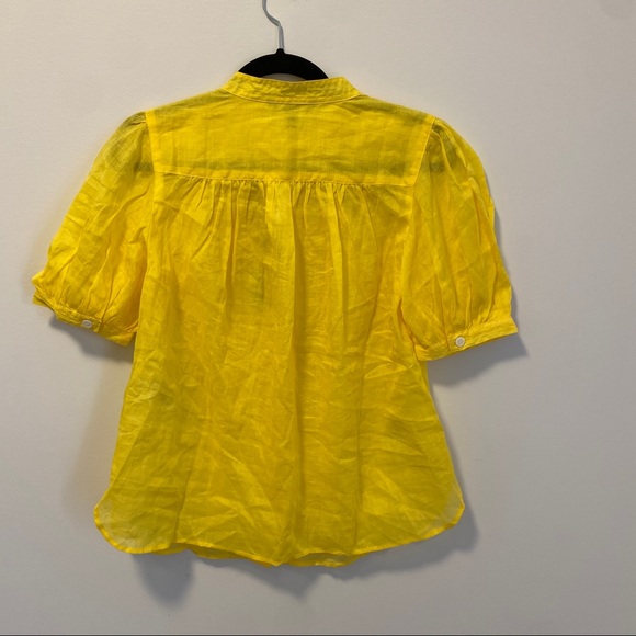 NEW Banana Republic Women’s Linen Blouse XS - Picture 2 of 5